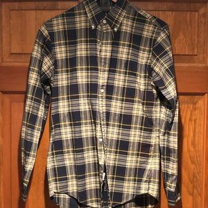 Polo men’s custom fit button down